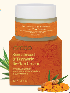 OMEO | Sandalwood & Turmeric De-Tan Cream (50g)